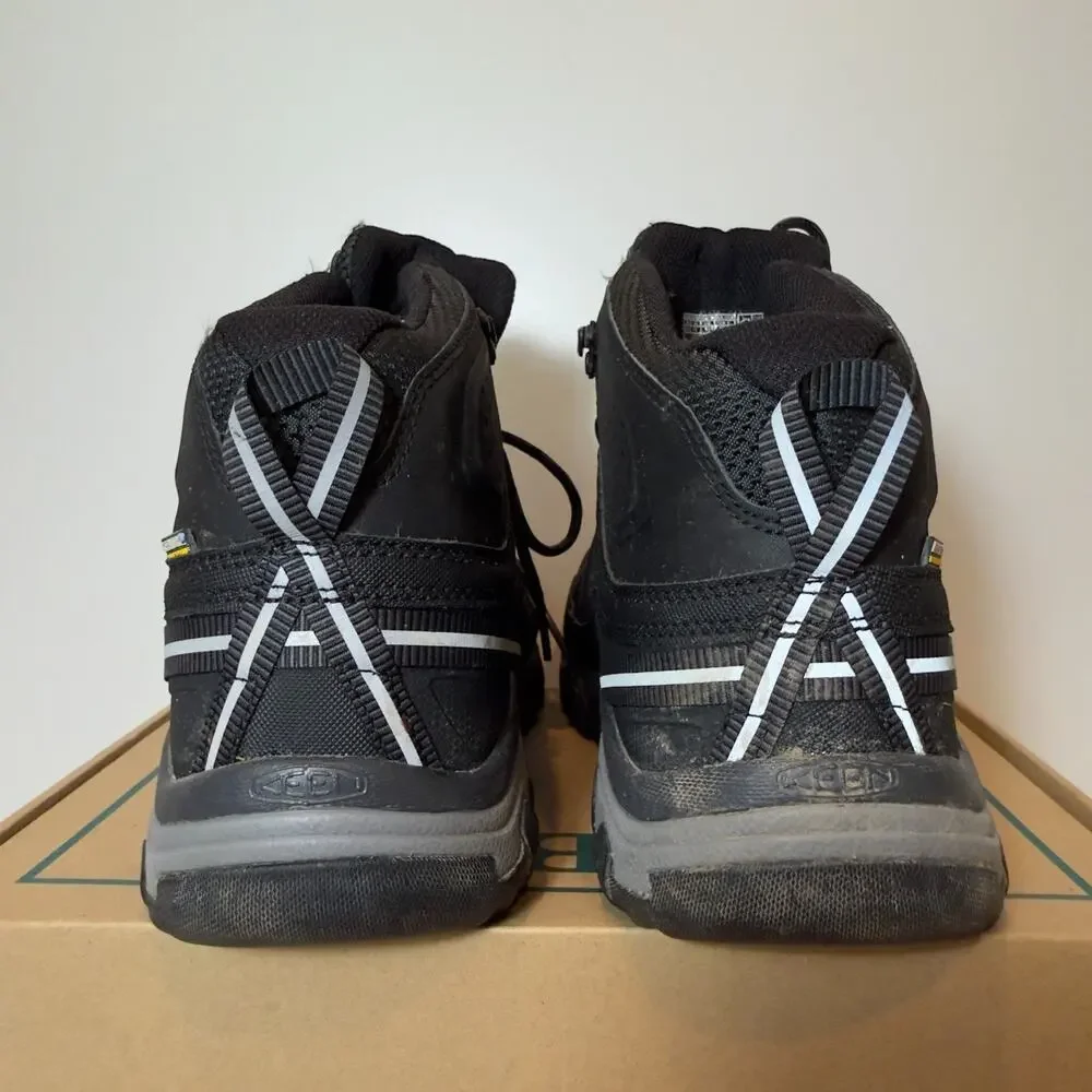 Keen Targhee EXP Mid Mens 11 Waterproof Hiking Boots Black Trail Outdoor Shoes